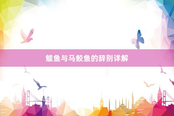 鲅鱼与马鲛鱼的辞别详解